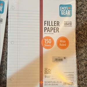 Pen+Gear Filler Paper 150 Sheets